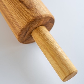 Wałek do Ciasta drewniany gruby 45cm na łożyskach