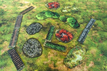 ПЕСНЯ ЛЬДА И ПЛАМЕНИ — 2D НАБОР ТЕРРЕЙНА