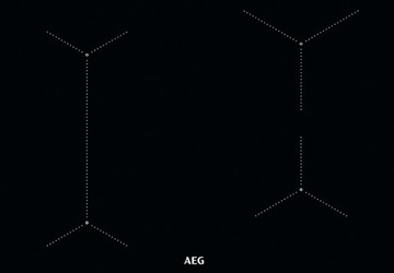 Индукционная варочная панель заподлицо со столешницей AEG IKE74441IB