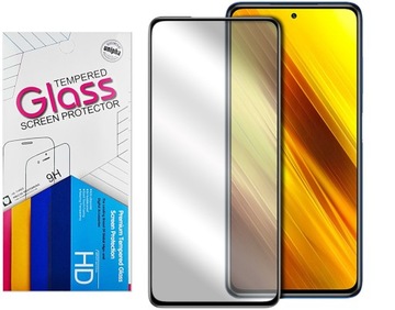 SZKŁO HARTOWANE 5D FULL GLUE DO POCO X3 NFC