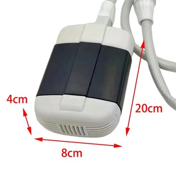 PRYSZNIC ELEKTRYCZNY IPX7 WODOSZCZELNY PRYSZNIC PRZENOŚNY