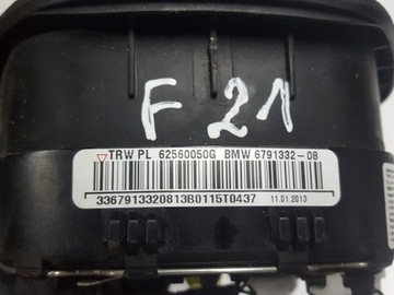BMW 1 F21 F20 11-14R ULOŽENÍ AIRBAG ŘIDIČE 6791332
