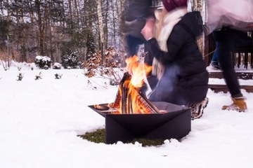 Каминный гриль GAMMA GRILLES Большой размер для садовой террасы Простая установка