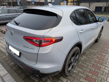 Alfa Romeo Stelvio SUV Facelifting 2.0 Turbo 280KM 2023 ALFA ROMEO STELVIO COMPETIZIONE | Szary mat | Polski Salon | Gwarancja | FV, zdjęcie 2