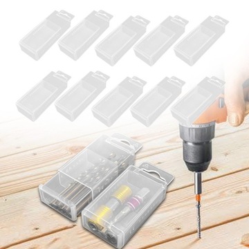10 ящиков для хранения сверл, телескопический регулируемый ящик для метчиков 7,6 мм 13 мм