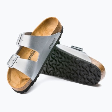 Dámske šľapky BIRKENSTOCK Arizona BF Narrow silver 37 EU