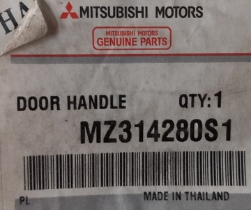 KLIKA DVEŘE HARDTOPU MITSUBISHI L200