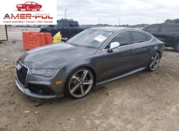 Audi A7 C7 S7 Sportback Facelifting 4.0 TFSI 450KM 2016 Audi RS7 Sportback 4.0t Prestige 2016 4.0 Benzyna 450KM