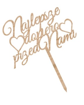 Topper TŚD-50-Najlepsze dopiero przed Nami Ślub