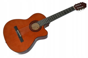 HARLEY BENTON CG300CE NT GITARA ELEKTROKLASYCZNA USTAWIONA LUTNICZO