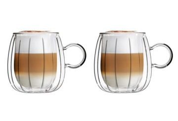 Komplet szklanek do kawy i herbaty Tulip 350 ml