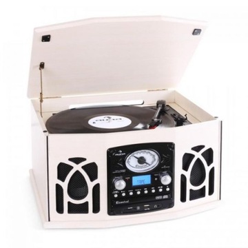 Gramofon Auna NR-620 biały