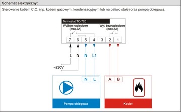 Термостат печи WIFI для Vaillant Viessman Immergas