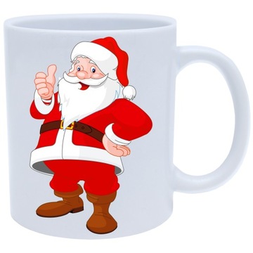 SUPER ŚWIĄTECZNY KUBEK PREZENT 330ml MIKOŁAJ