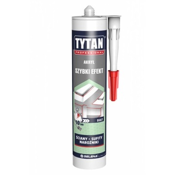Akryl Szybki Efekt Tytan biały 280 ml