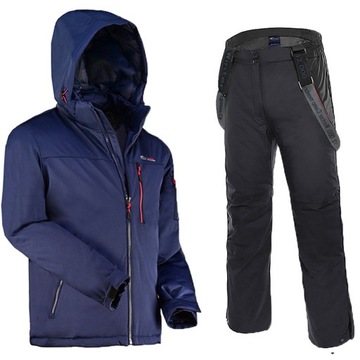 MĘSKI KOMBINEZON NARCIARSKI ZIMOWY NA STOK SANKI SNOWBOARD W GÓRY M