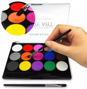 НАБОР КРАСОК ДЛЯ ЛИЦА ТЕЛО ДЛЯ ДЕТЕЙ