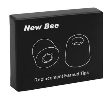 ПЕНА ДЛЯ НАУШНИКОВ NEW BEE Ластики СОВЕТЫ M 3–4