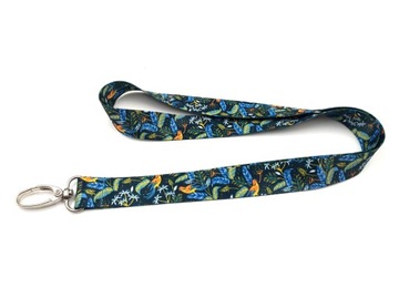 Ключ для телефона с птицами на шнурке 20 мм.