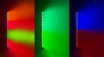 СВЕТОДИОДНЫЙ БАРНЫЙ СВЕТИЛЬНИК 24x 3Вт RGB STRONG STRIP