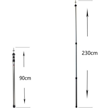 4 ТЕЛЕСКОПИЧЕСКИХ СТОЙКИ ДЛЯ БРЕЗЕНТА. РЕГУЛИРУЕМЫЕ СТОЙКИ ДЛЯ ТЕНТА ДЛЯ НАКРЫТИЯ.