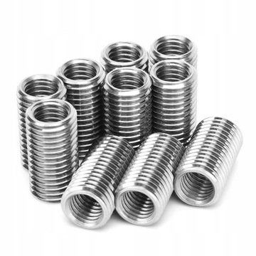 TULEJKI DO NAPRAWY GWINTU M16/M12 REDUKCJA L=30mm STAL NIERDZEWNA 10SZT