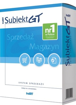 Subiekt GT sprzedaż i magazyn +GRATIS