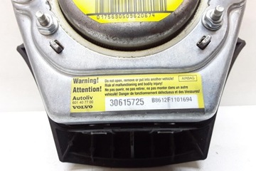 AIRBAG ŘIDIČE VOLVO V50 (MW) 30615725 1.6L DIESEL 81KW 2004