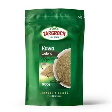 Kawa Zielona Mielona 1kg - Targroch