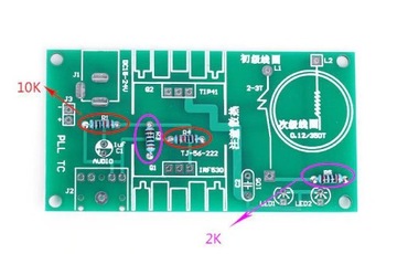 Генератор Тесла с катушкой TESLA 15 Вт 12-24 В Набор для самостоятельного изготовления