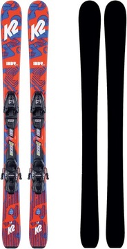 Narty zjazdowe K2 Ski Indy 100 cm dziecięce