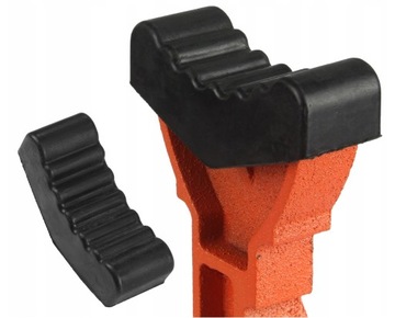 KOBYŁKI PODSTAWKI SAMOCHODOWE SOLIDNE WZMOCNIONE GUMA Z BLOKADĄ 420mm 3T