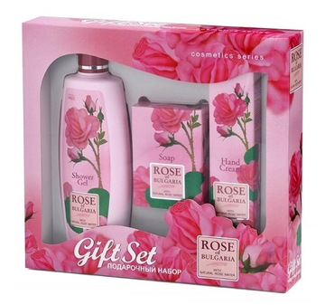 ZESTAW PREZENTOWY ROSE BULGARIA ŻEL POD PRYSZNIC