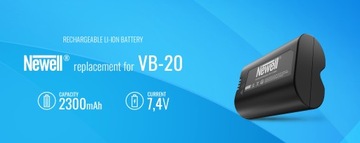 Запасной аккумулятор Newell VB20 для Godox V350 2300 мАч