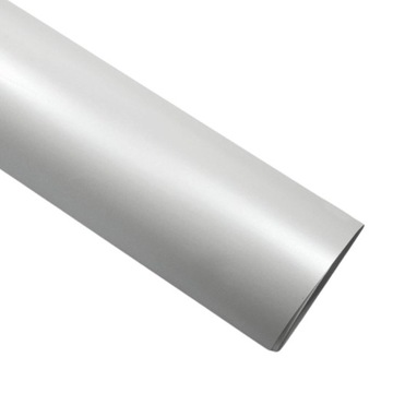 FOLIA BIAŁA SATYNA PERŁA 50cm x 152cm BIAŁY CHROM MAT OKLEINA SAMOCHODOWA