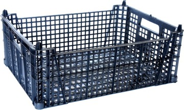 ПЛАСТИКОВАЯ КОРОБКА ДЛЯ СТАЛКИНГА CASI BASKET 40X30X12CM SMART COURIER