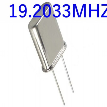 Oscylator rezonator kwarcowy 19.2033MHZ HC-49U 1zt