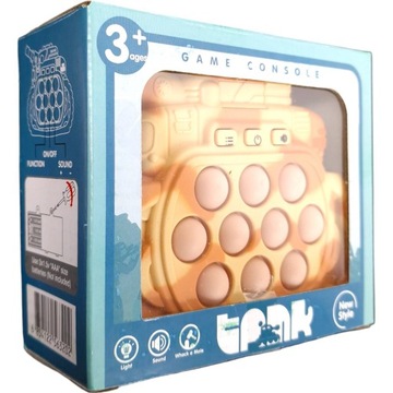 POP IT АРКАДНАЯ ИГРА АНТИСТРЕСС ЭЛЕКТРИЧЕСКАЯ КОНСОЛЬНАЯ ИГРА ТАНК PUSH