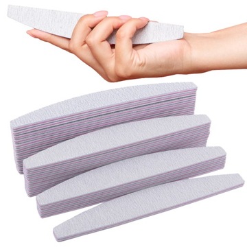 50 Пилочек для ногтей 180/240 BOAT + бесплатный блок