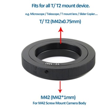 ПЕРЕХОДНИК M42x0,75 T2 T-2 T-MOUNT на M42