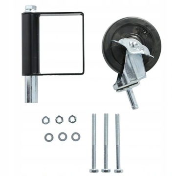 2x КОЛЕСО С АМОРТИЗАТОРОМ 75 КГ