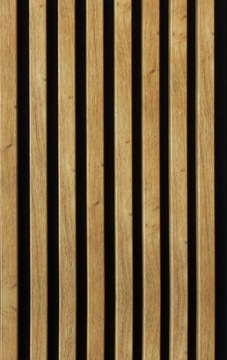 Lamele mdf na filcu - ściana, sufit 40 x 260 cm - Promocja