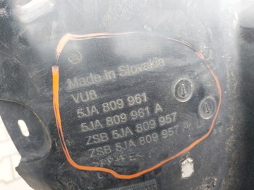 PODBĚH LEVÉ L LEVÝ PŘEDNÍ SKODA RAPID 5JA 5JA809961A