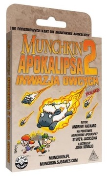 MUNCHKIN APOKALIPSA 2 Inwazja Obcych DODATEK