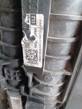 AUDI Q7 4M CHLADIČE VENTILÁTOR INTERCOOLER