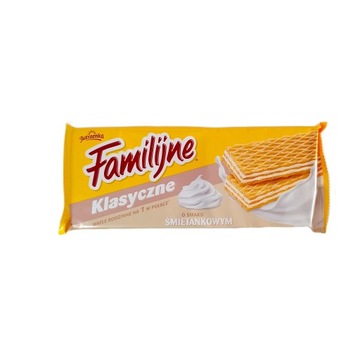 JUTRZENKA FAMILIJNE KLASYCZNE WAFLE ŚMIETANKOWE 180g