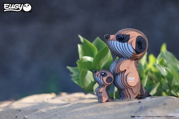 Сурикат Юджи. Эко 3D Пазл