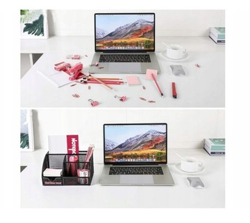 НАСТОЛЬНЫЙ ОРГАНАЙЗЕР МНОГОФУНКЦИОНАЛЬНЫЙ ЯЩИК ДЛЯ ИНСТРУМЕНТОВ С 6 ОТДЕЛЕНИЯМИ ЯЩИК