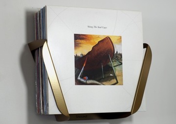 Wieszak Winyle LP Sisound Złoty XL NewDesign