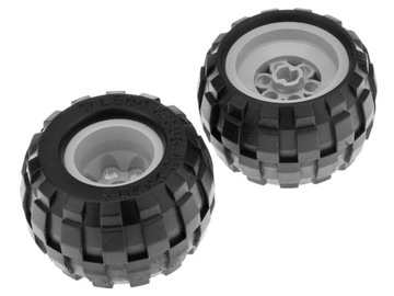 LEGO Koło (43,2x28) 6580c01 szare jasne
